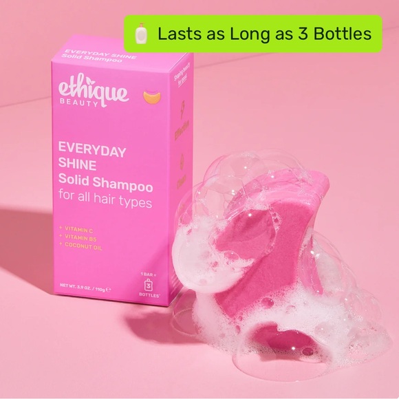 Ethique Beauty Everyday Shine Solid Shampoo - Picture 1 of 1